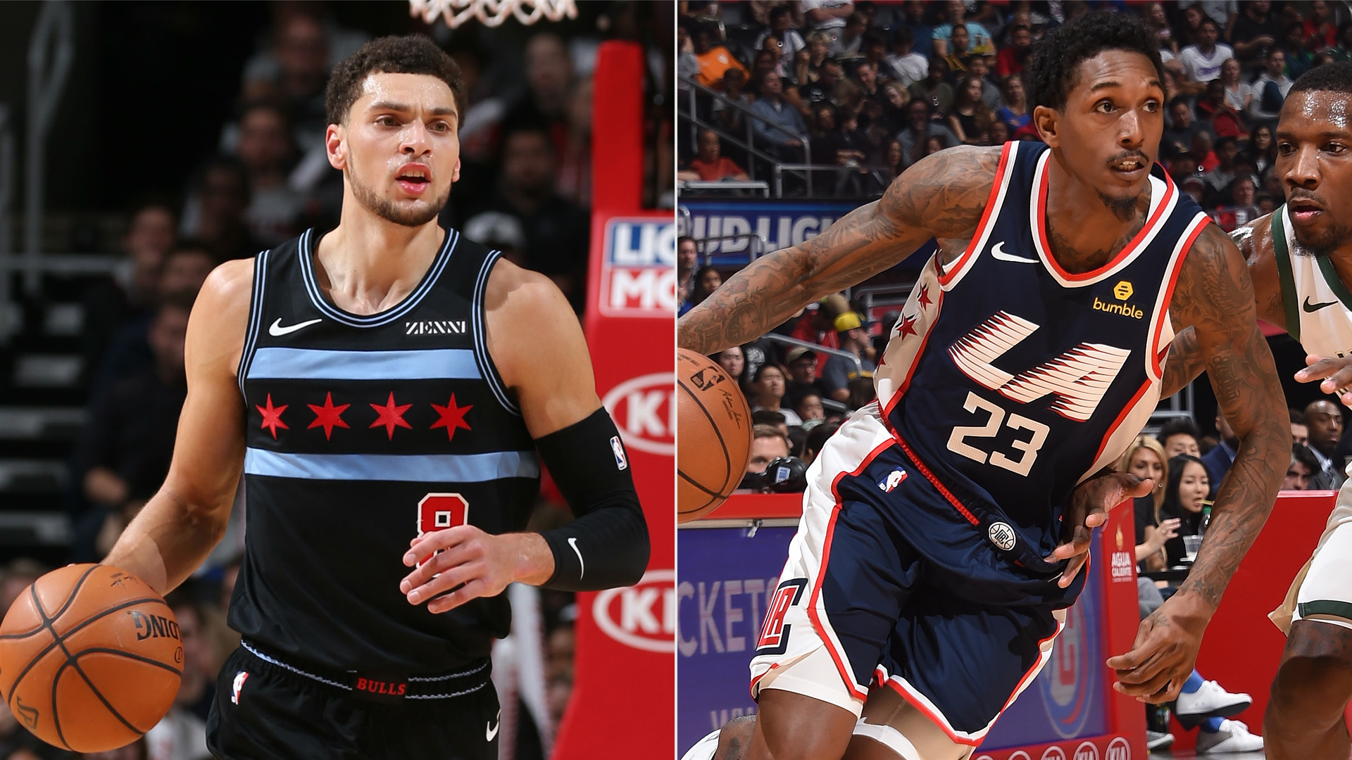Chicago Bulls y Los Angeles Clippers